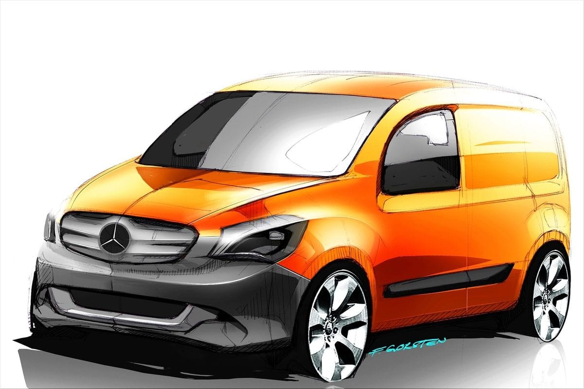 2013 Mercedes-Benz Citan - particularly appropriate for city use|Mercedes-Benz