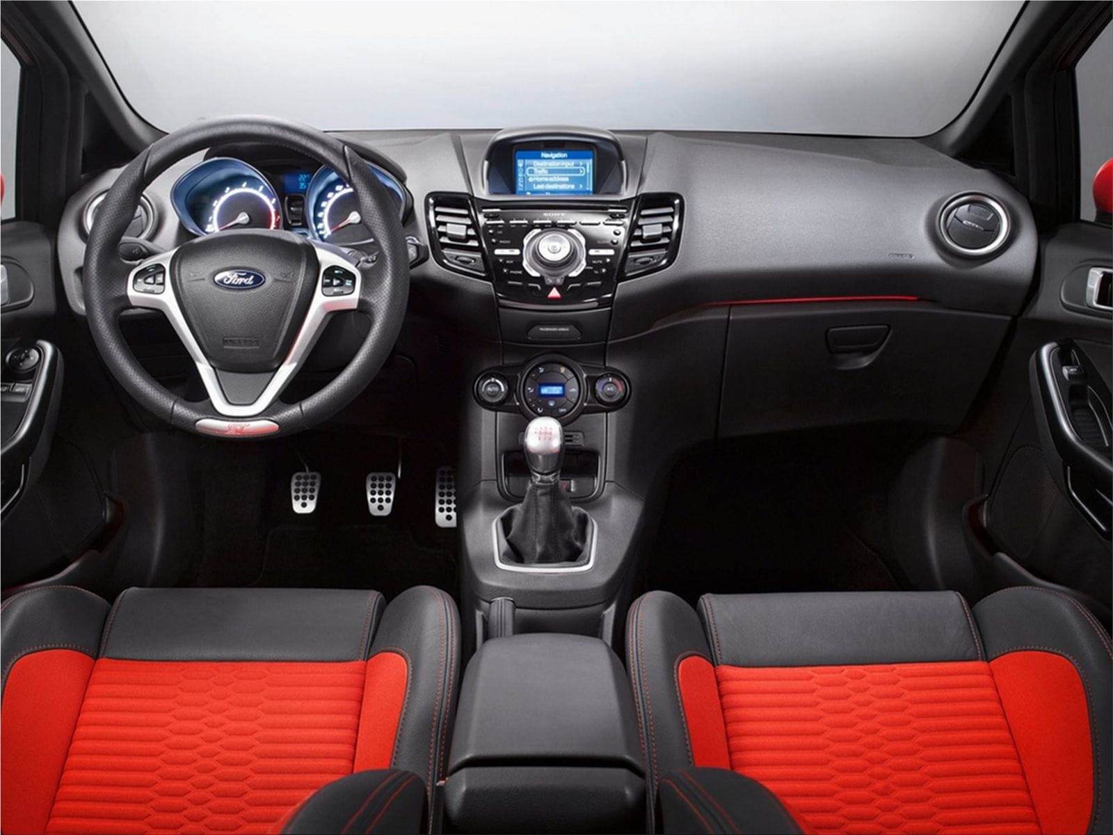 Ford Fiesta ST with a 1.6litre EcoBoost petrol engineFord
