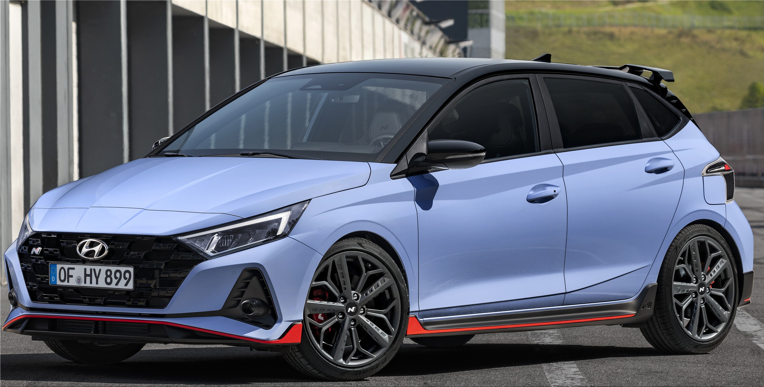 hyundai i20 n model car