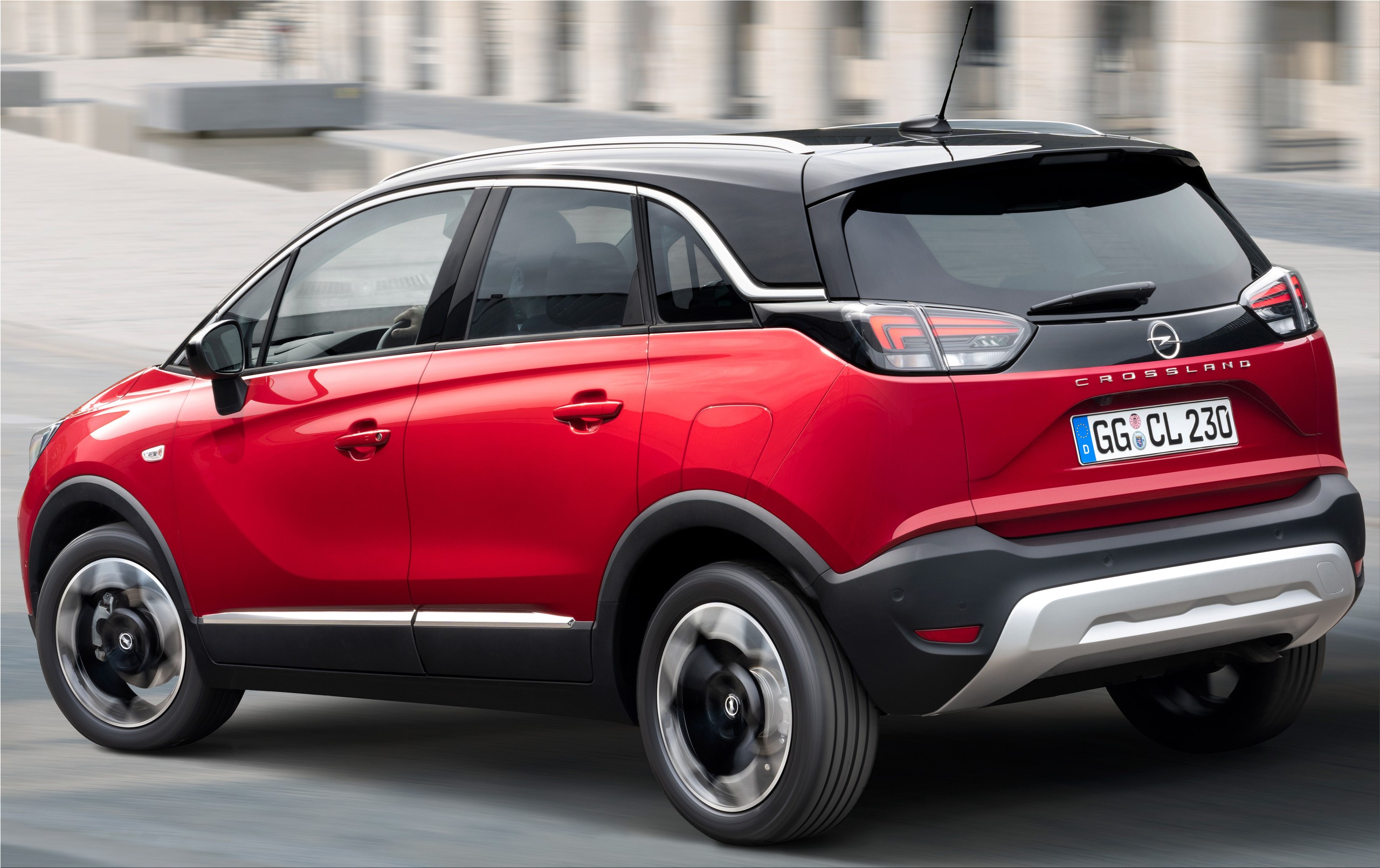 The first images  with the new Opel Crossland compact SUV  Opel