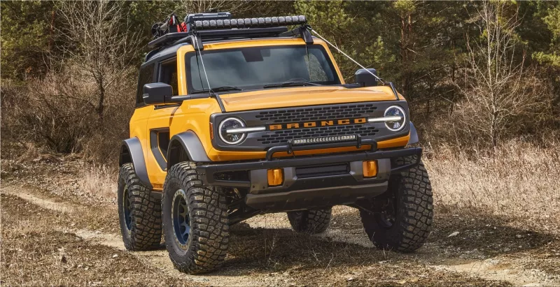 The 2021 Ford Bronco returns with a familiar, spartan ...