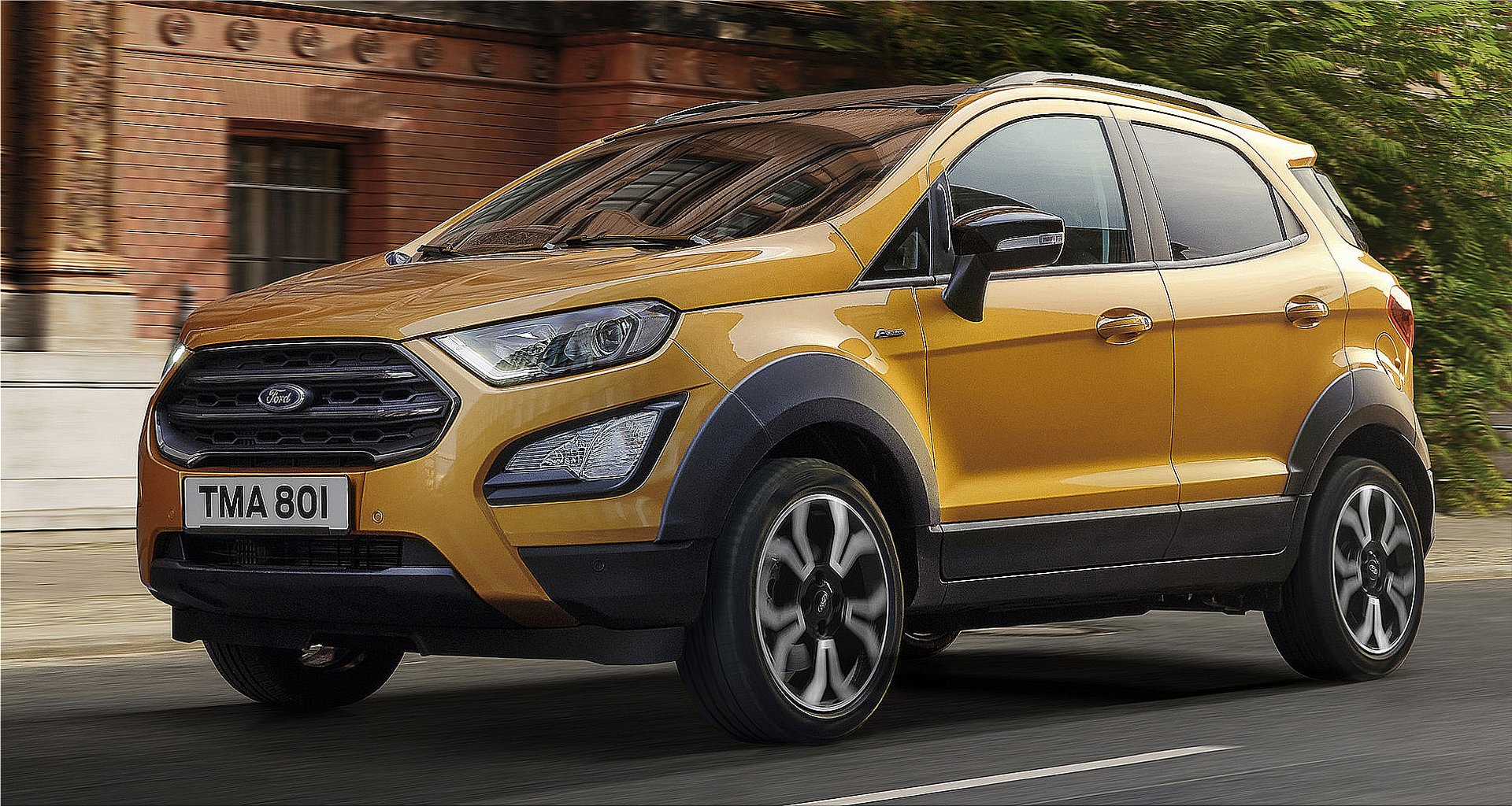 The new Ford Ecosport in now "Active" Car Division