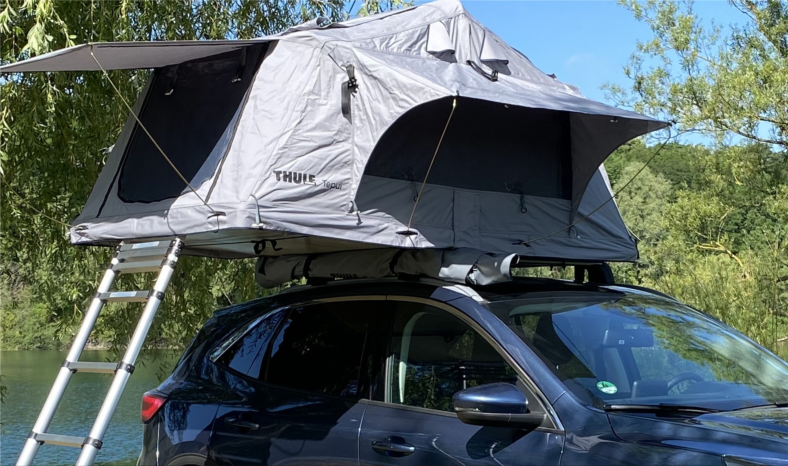 Buy a tent for Ford Kuga and get a better view of the scenery | Car Division