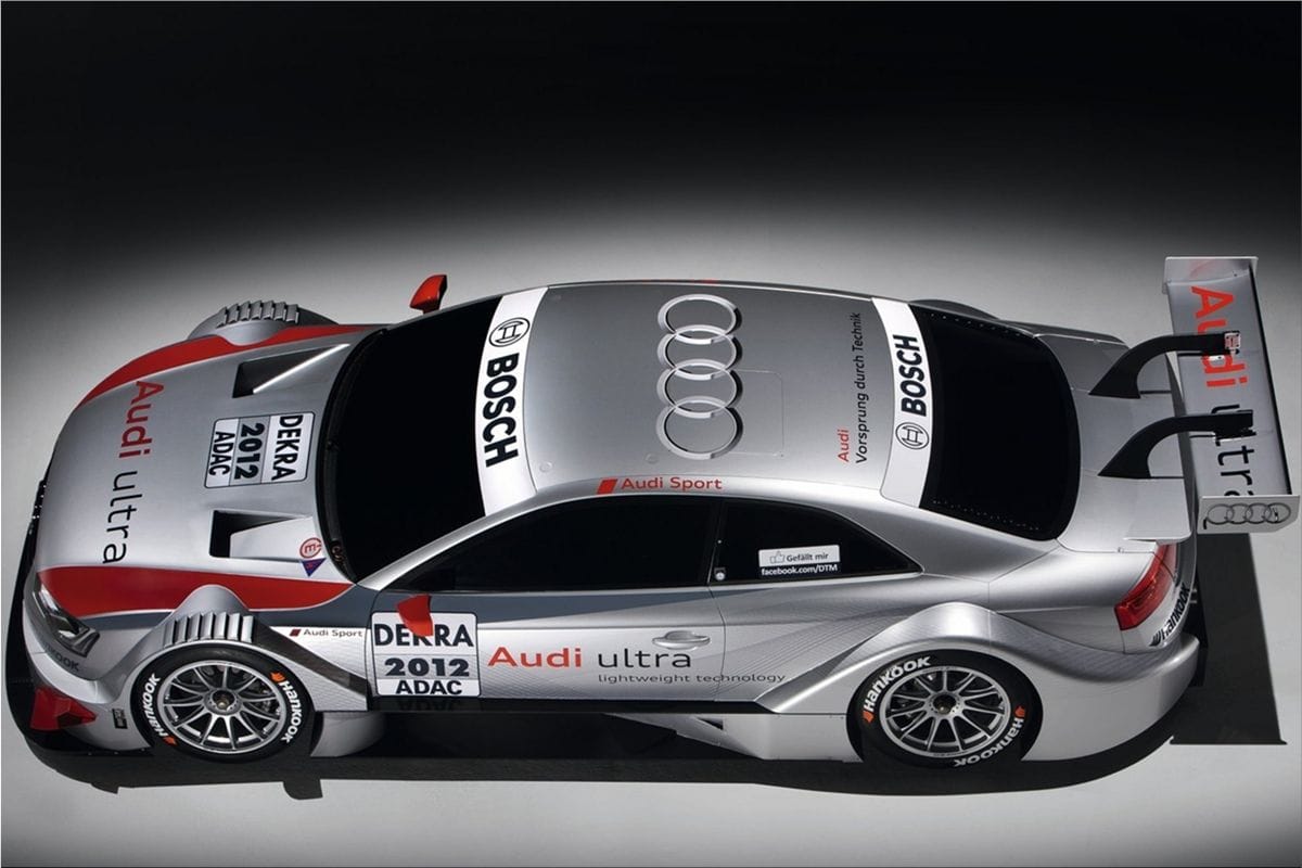 Spark 1:43 P. Albuquerque Audi A5 DTM 2012 #22 TV Movie