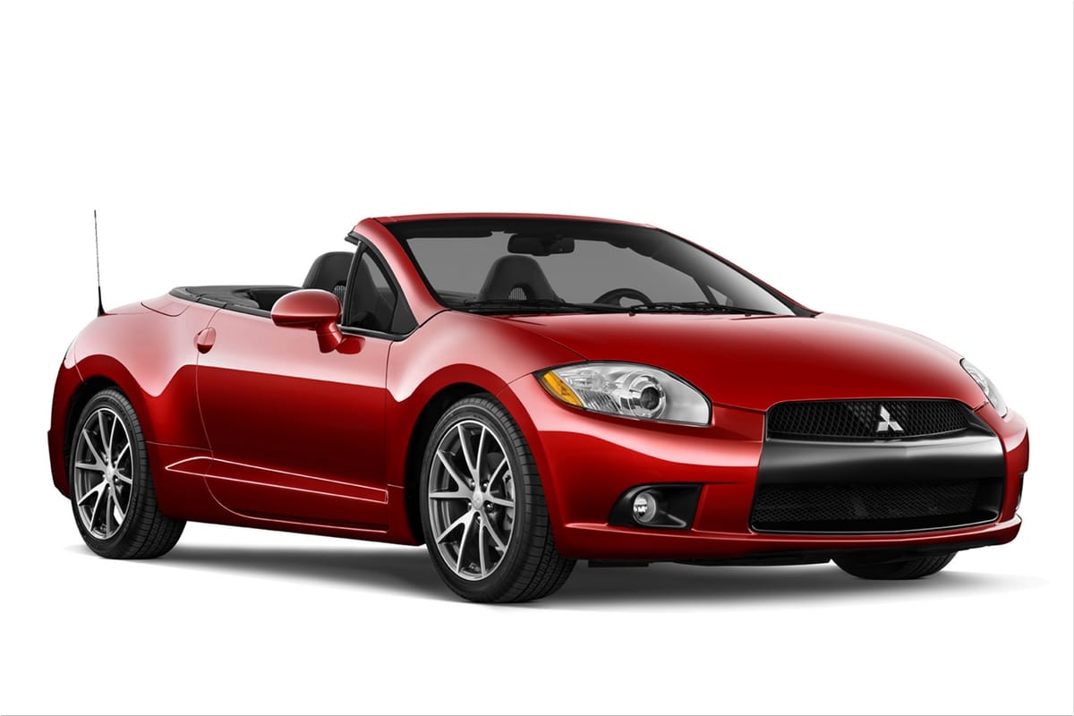 Mitsubishi Eclipse Spyder convertible luxury sports car Car Division