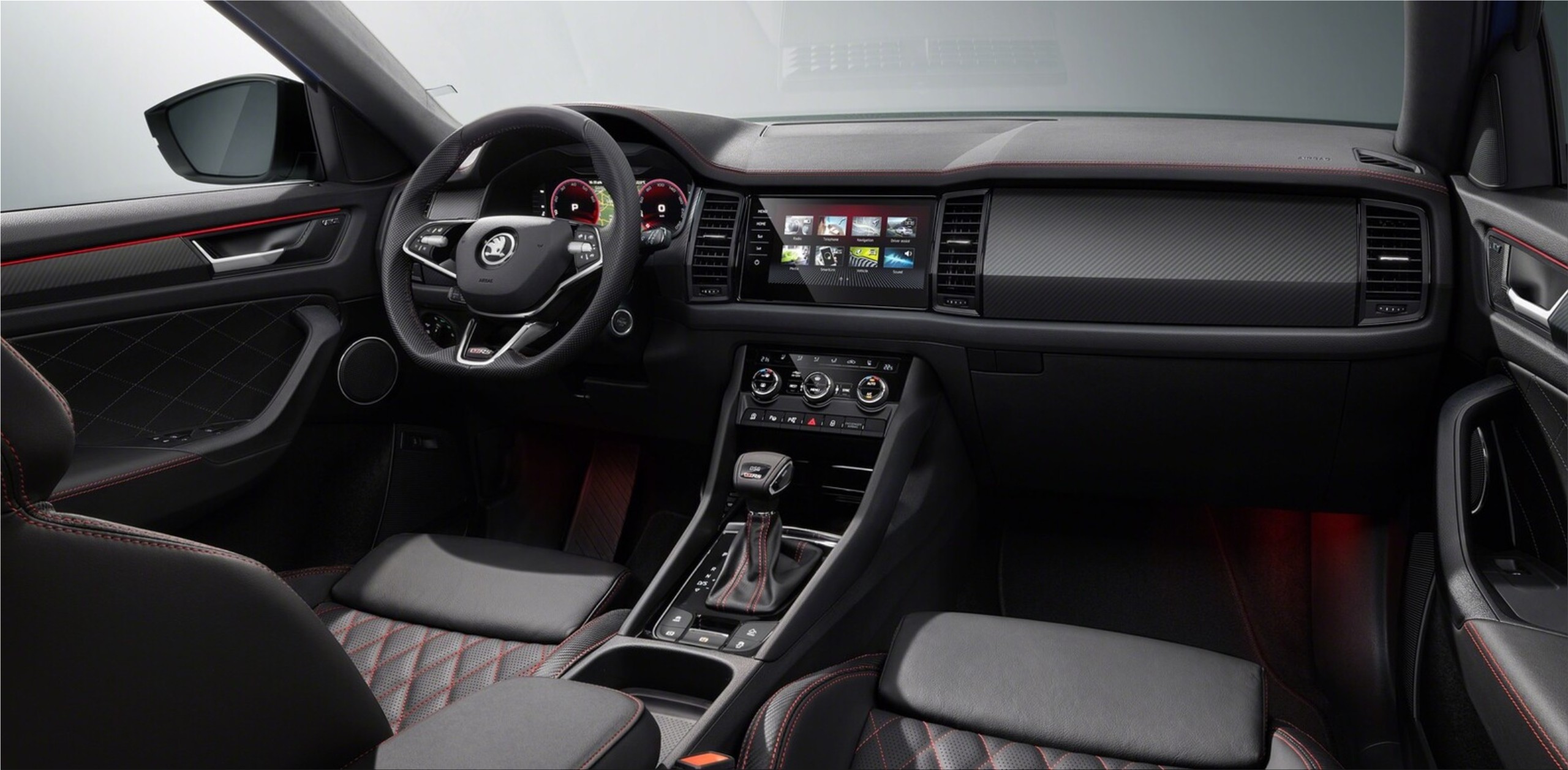 Органайзер skoda kodiaq
