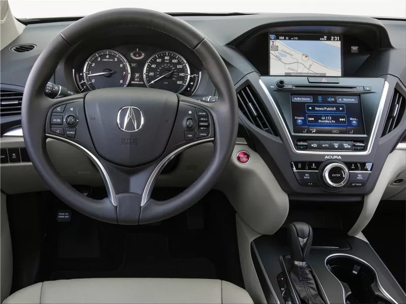 Acura MDX interior