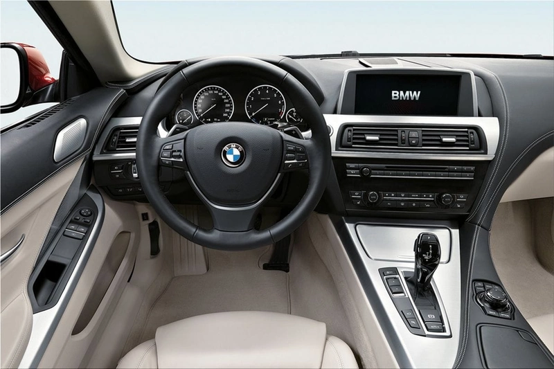 BMW 6-Series Coupe interior