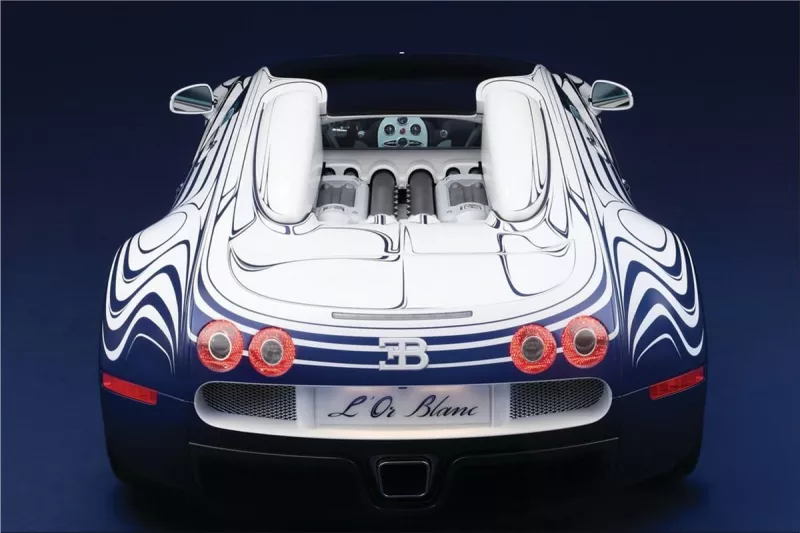 Bugatti Veyron Grand Sport LOr Blanc