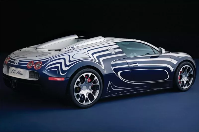 Bugatti Veyron Grand Sport LOr Blanc