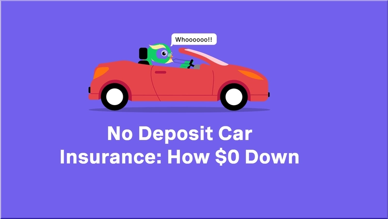 Car Insurance With No Down Payment