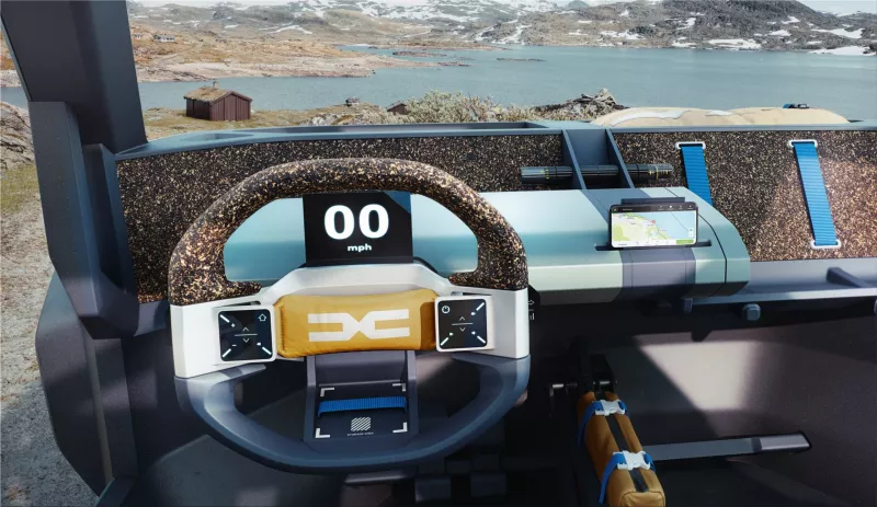 Dacia Manifesto futuristic concept vehicle