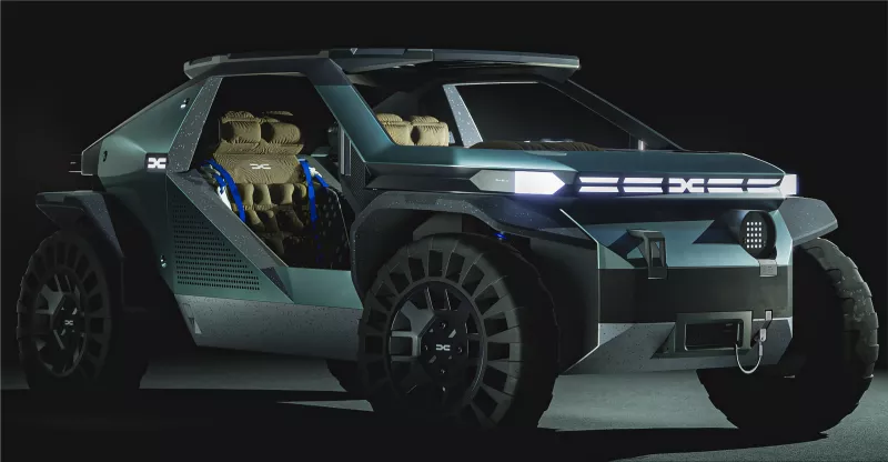 Dacia Manifesto futuristic concept vehicle