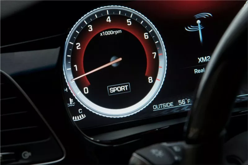 Hyundai Equus car interior