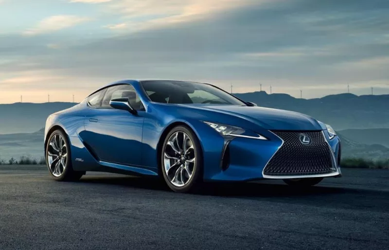 Lexus LC 500h with hybrid power