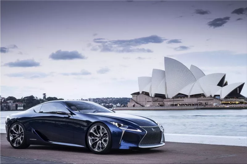 Lexus LF-LC Blue concept