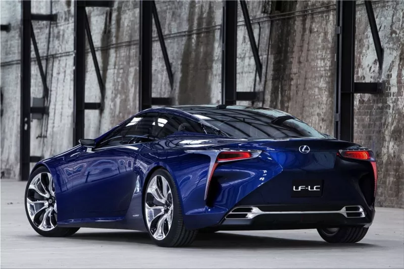 Lexus LF-LC Blue concept