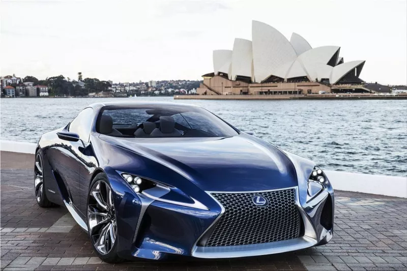 Lexus LF-LC Blue concept