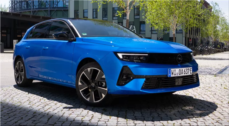 Opel Astra Electric car
