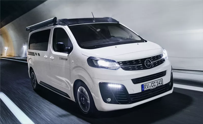 Opel Zafira-e Life electric campervan