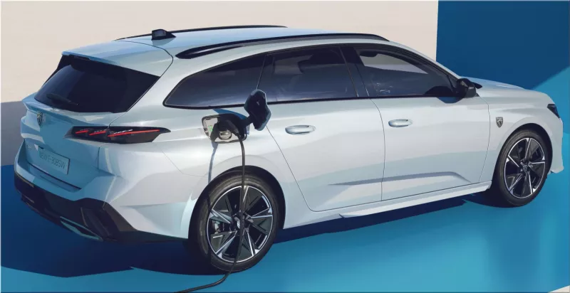 Peugeot e-308 electric hatchback
