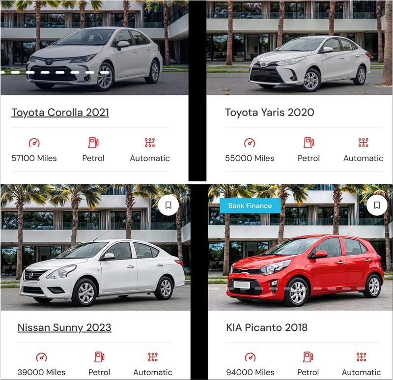 Second-Hand Cars in Dubai