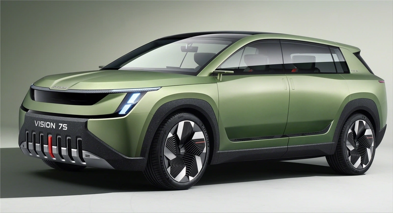 Skoda VISION 7S electric car