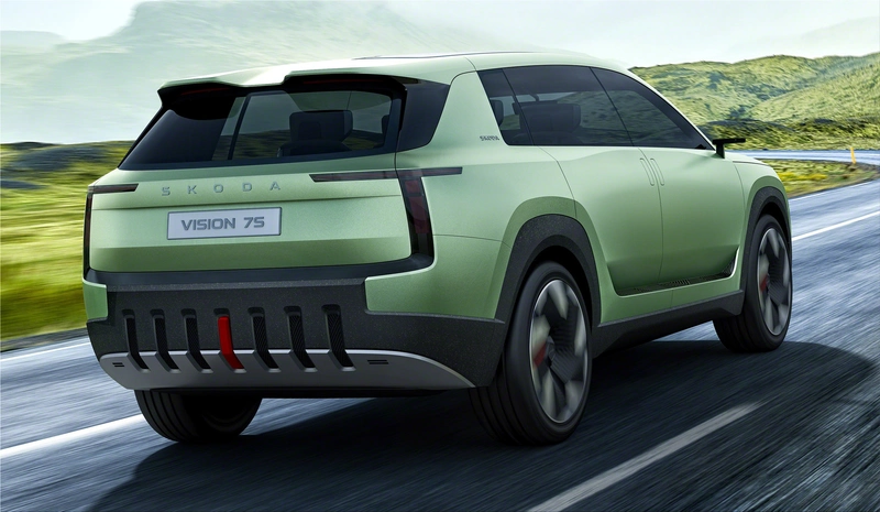Skoda VISION 7S electric car