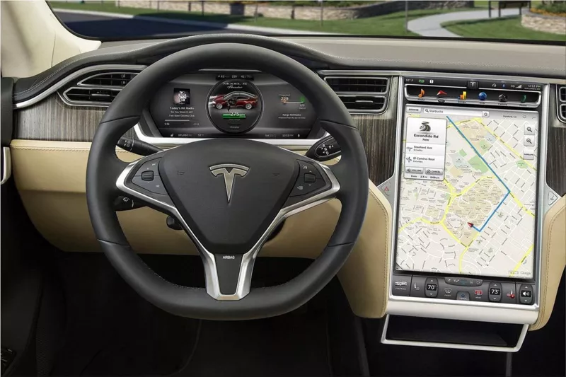 Tesla Model S interior
