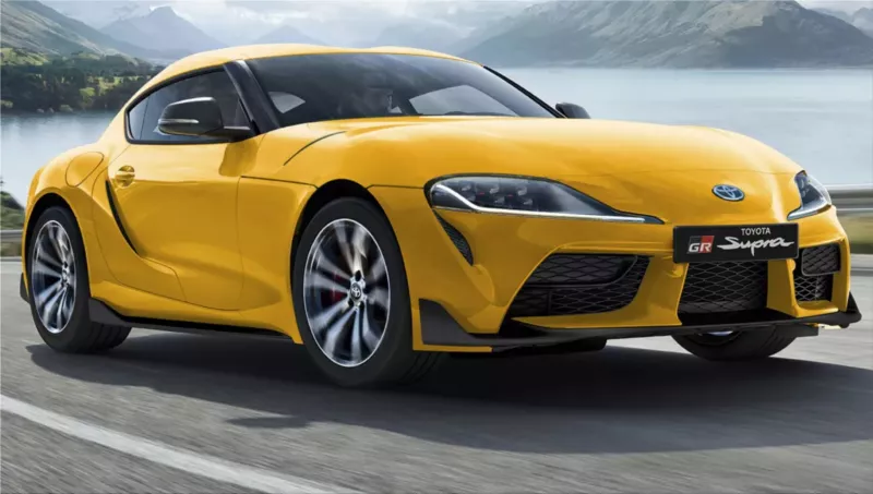 Toyota GR Supra sports car