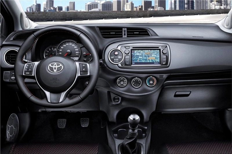 Toyota Yaris interior