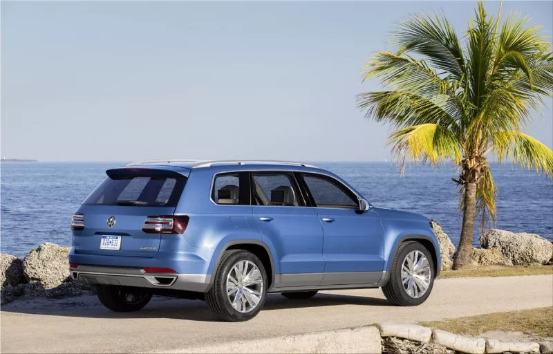 Volkswagen CrossBlue Concept Hybrid SUV