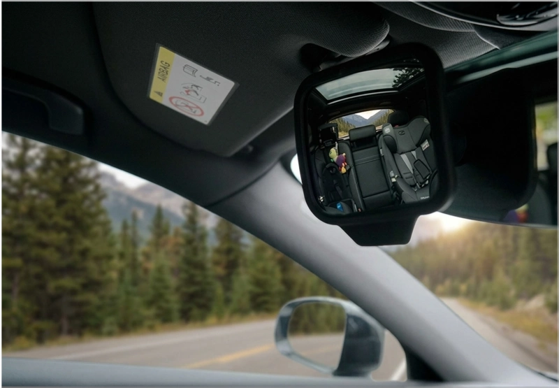 Mirror for baby car seat