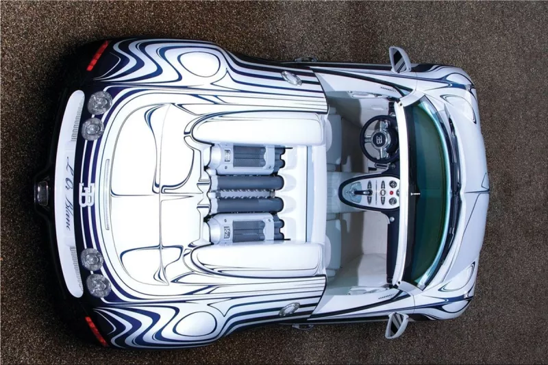 Bugatti Veyron Grand Sport LOr Blanc