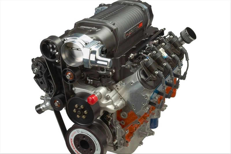 Chevrolet Camaro COPO engine