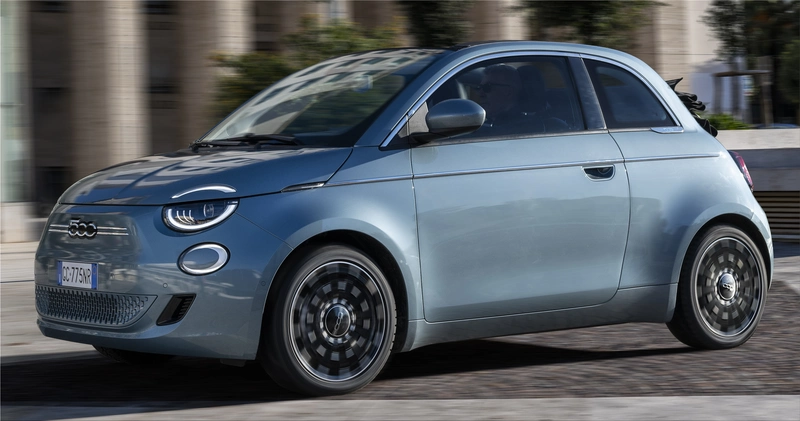 Fiat 500e electric car