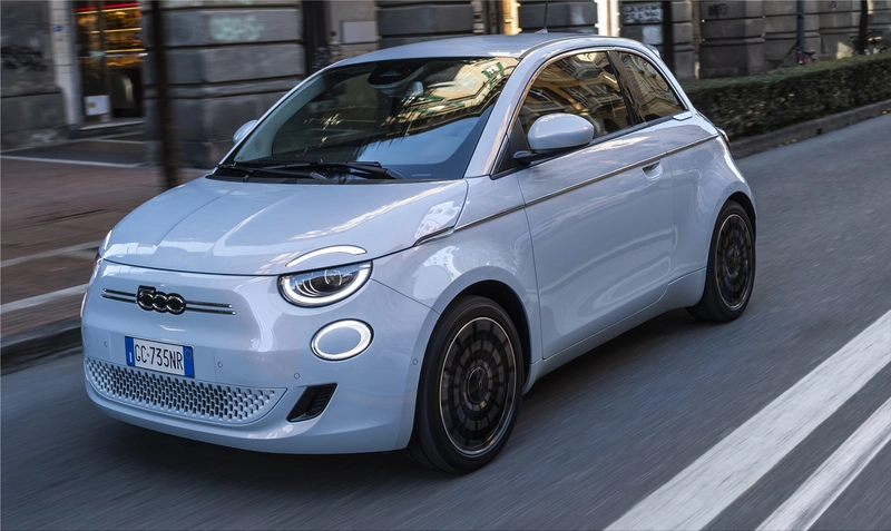 Fiat 500e small electric car