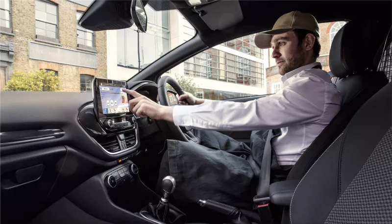 Ford Fiesta Van EcoBoost Hybrid