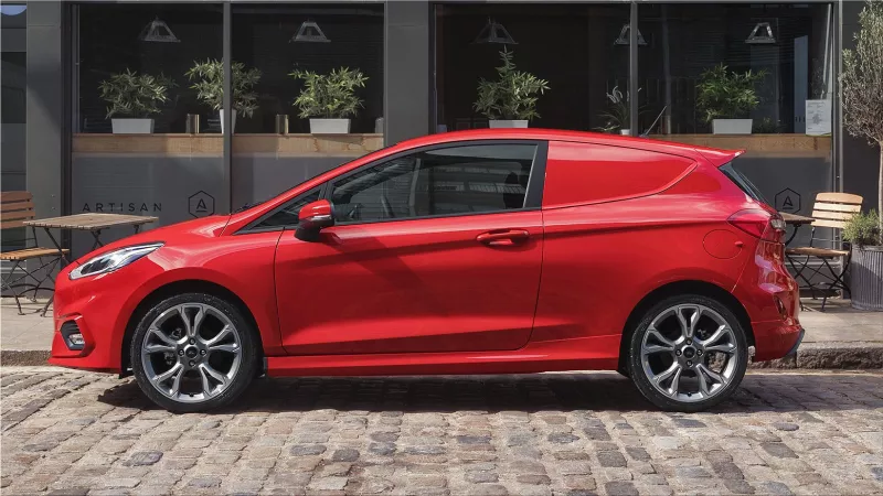 Ford Fiesta Van EcoBoost Hybrid