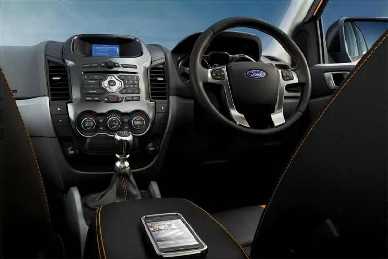Ford Ranger Wildtrak interior