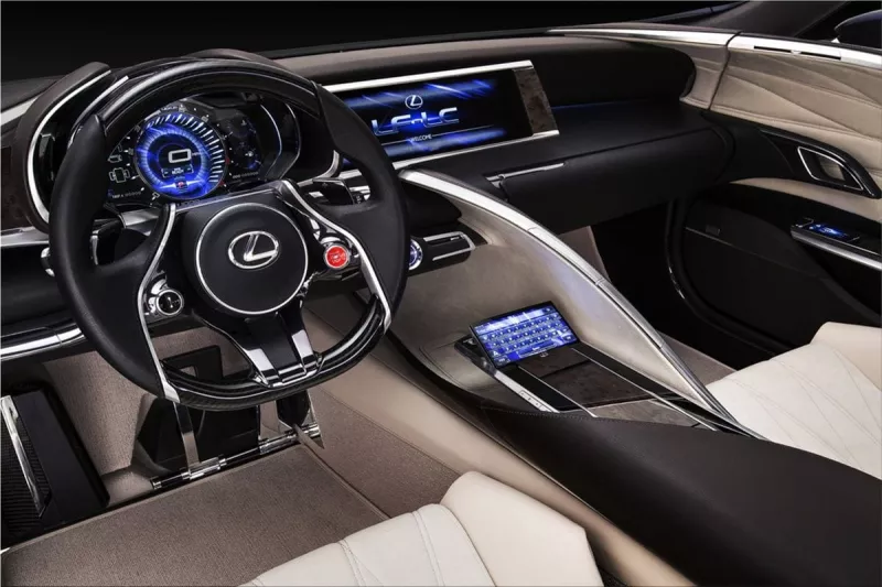 Lexus LF-LC Blue interior