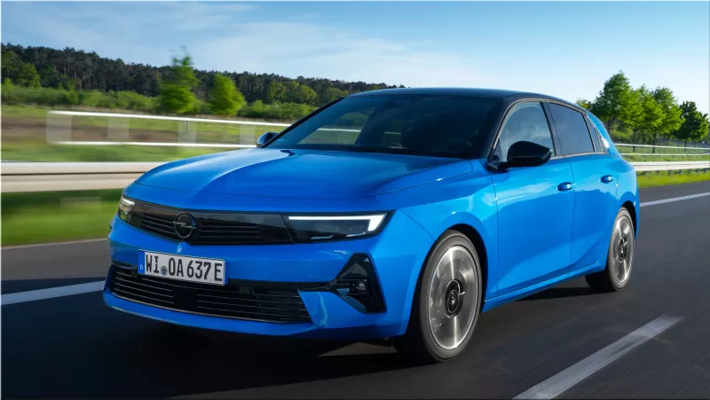 Opel Astra Electric car