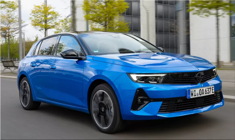 Opel Astra Electric car