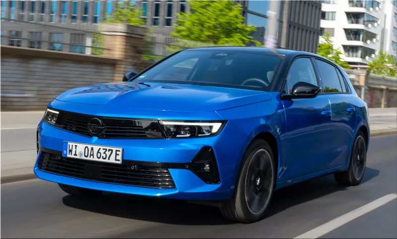 Opel Astra Electric car