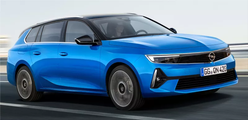 Opel Astra Sports Tourer plug-in hybrid