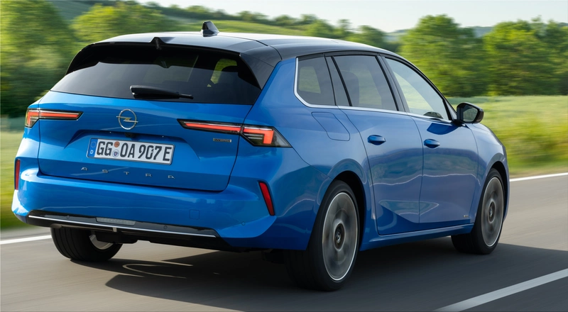 The new Opel Astra Sports Tourer is practical, fashionable, athletic, and spacious