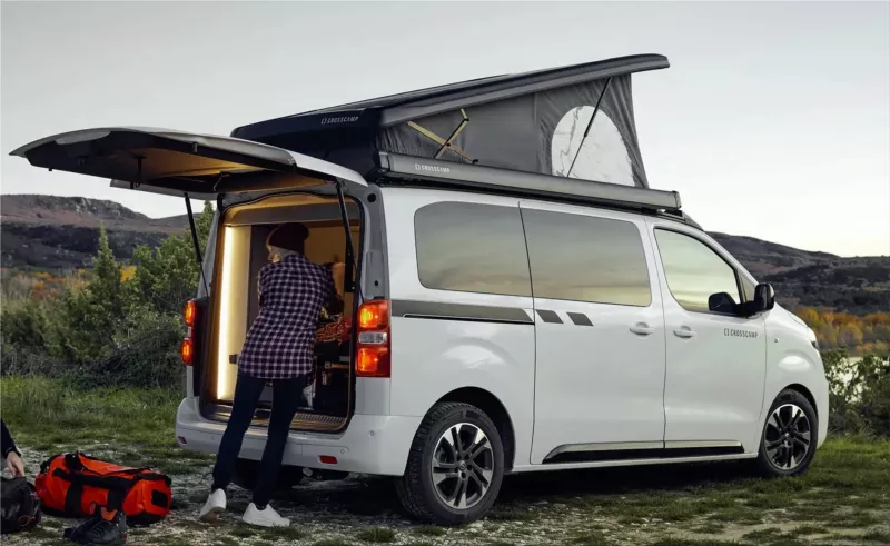 Crosscamp Flex electric campervan