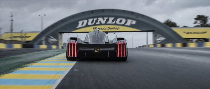 Peugeot 9X8 racing car
