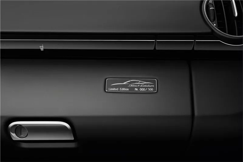 Porsche Cayman S Black Edition