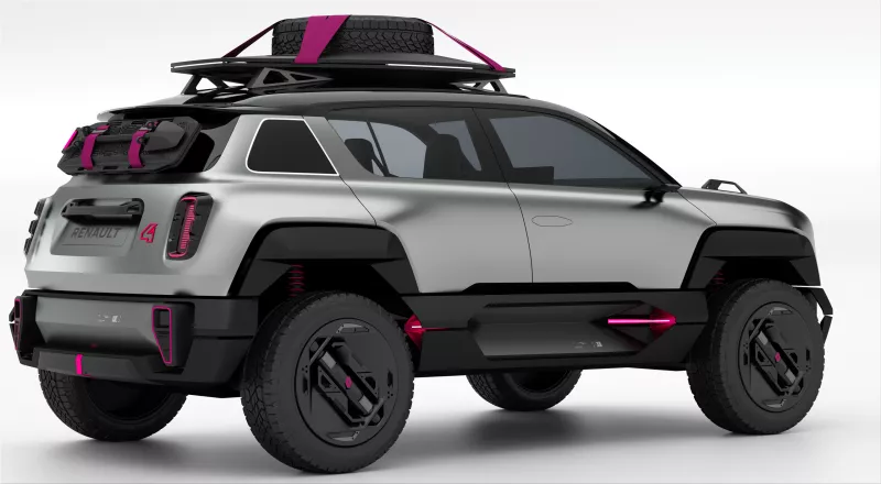 Renault 4EVER Trophy electric SUV
